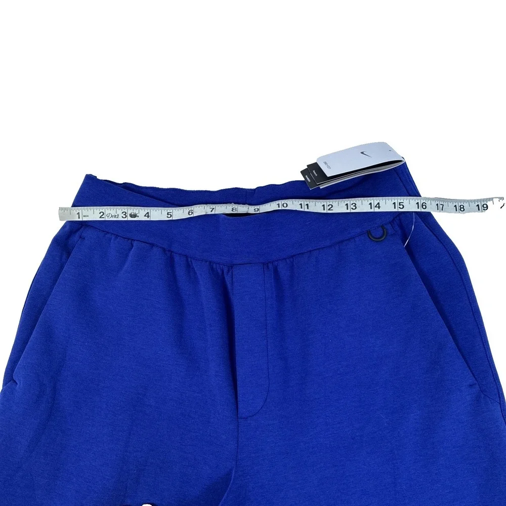 New Nike 24.7 Impossibly Soft Fleece Mens Pants Medium HQ6970 455 Blue NWT $110